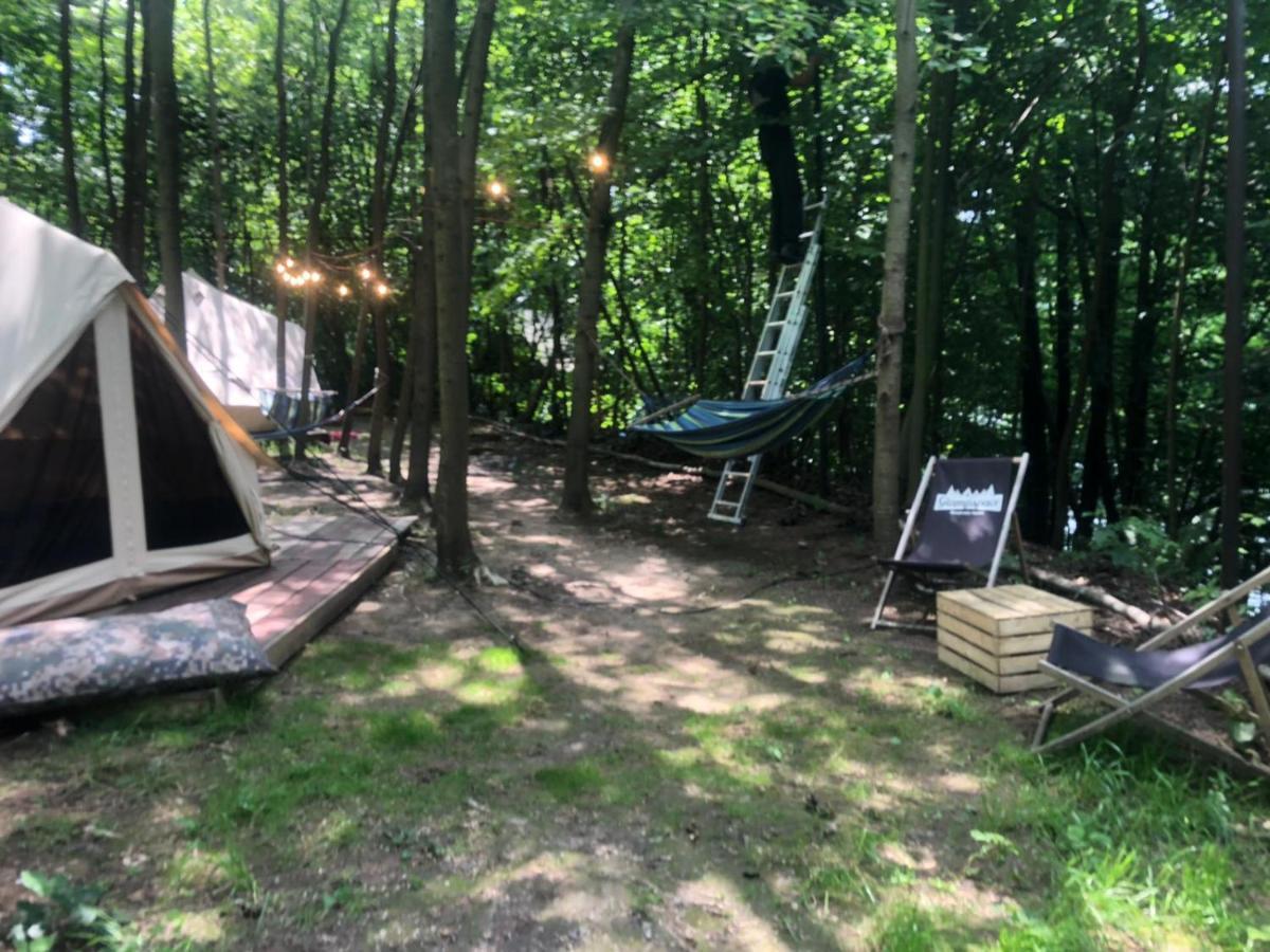 Glampspace - Szlak Beskidzki 호텔 Międzybrodzie Bialskie 외부 사진