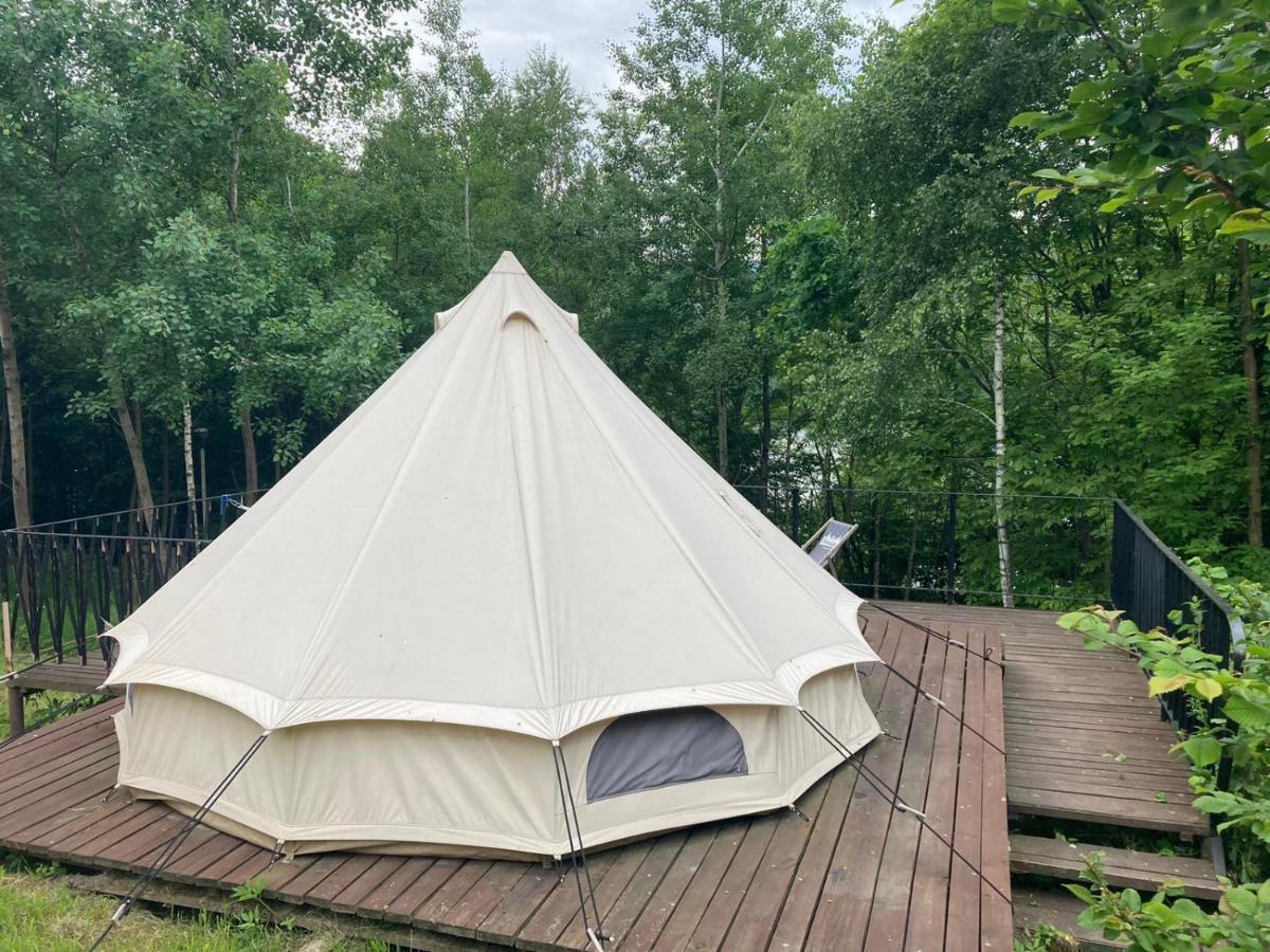 Glampspace - Szlak Beskidzki 호텔 Międzybrodzie Bialskie 외부 사진