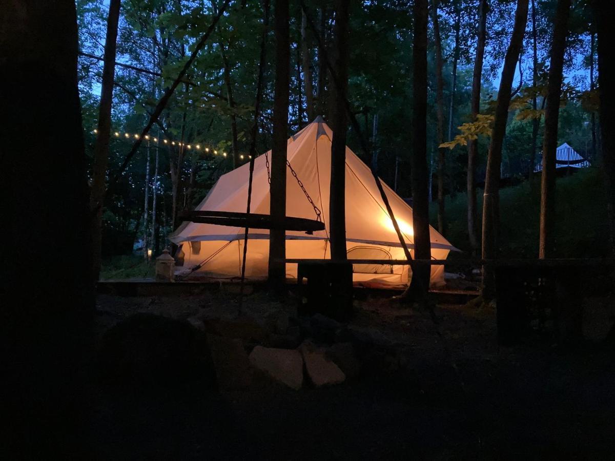 Glampspace - Szlak Beskidzki 호텔 Międzybrodzie Bialskie 외부 사진