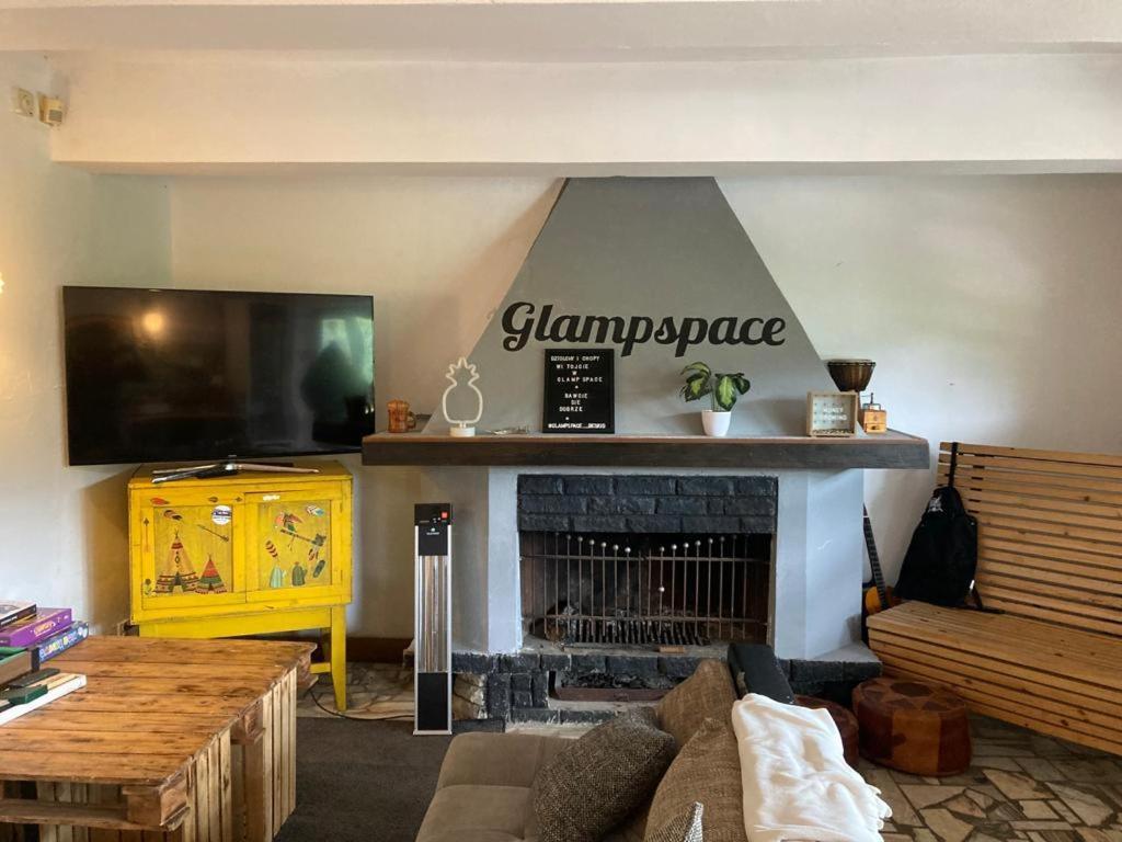 Glampspace - Szlak Beskidzki 호텔 Międzybrodzie Bialskie 외부 사진